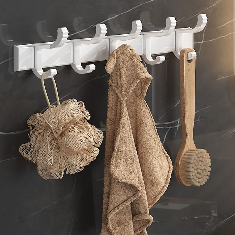 Modern White Bathroom Accessory As Individual Or As a Set in Metal