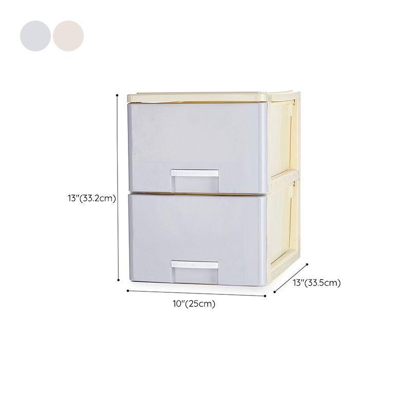 Lateral Modern File Cabinet Drawers Plastic File Cabinet for Home or Office