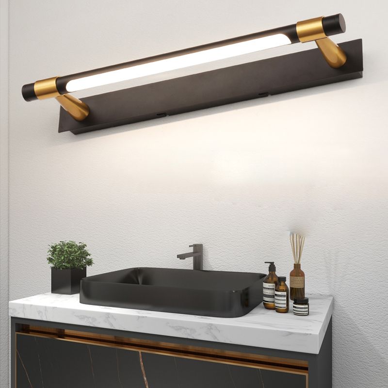 Adjustable Mirror Front Light LED Vanity Light with Acrylic Shade for Bathroom