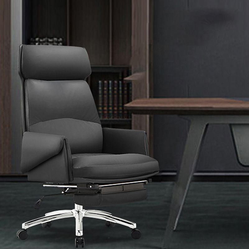 Modern No Arm Executive Chair Tilt Mechanism Managers Chair for Office