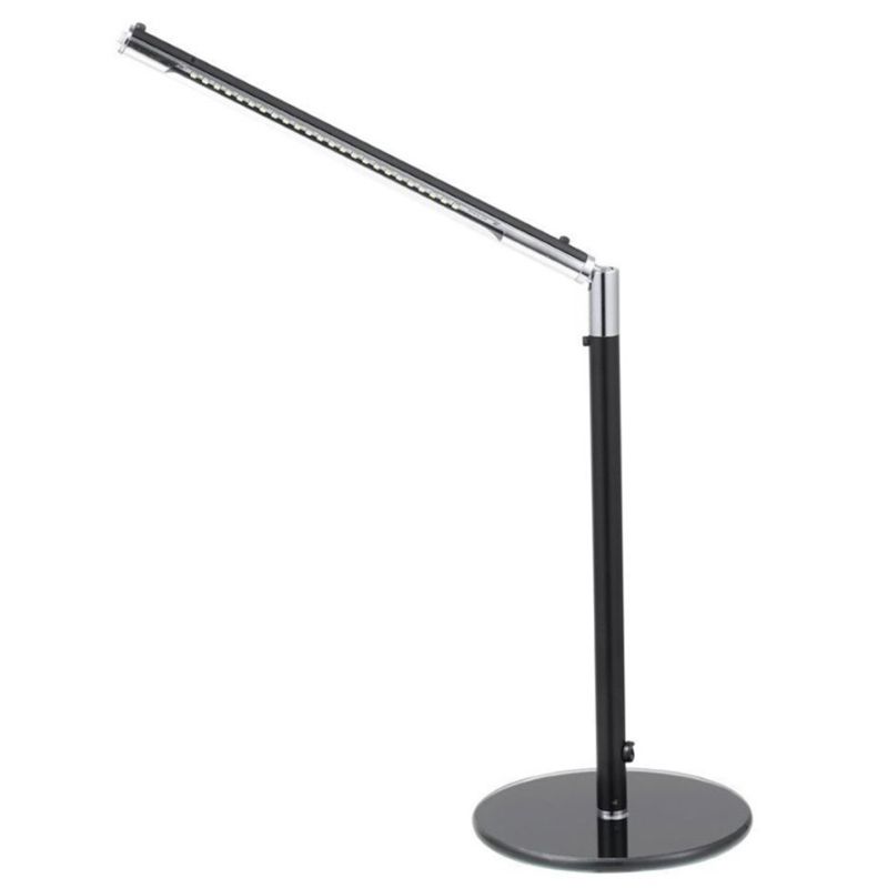 1 Light Linear Table Light Contemporary Metal Night Table Lamps for Study Room