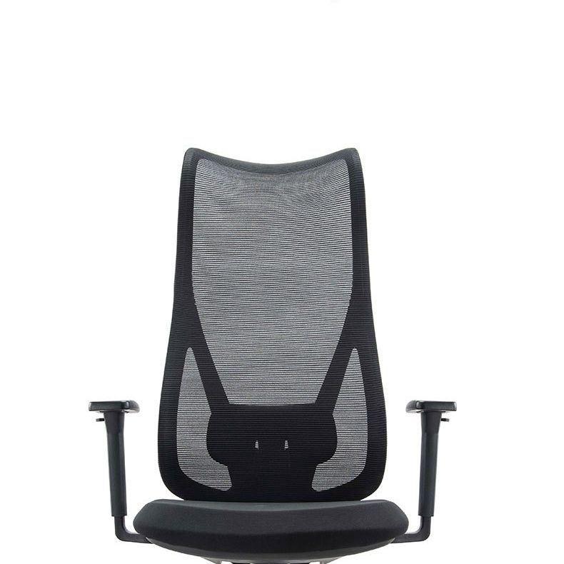 25" Wide Contemporary Desk Chair Black Breathable AirGrid Office Chair