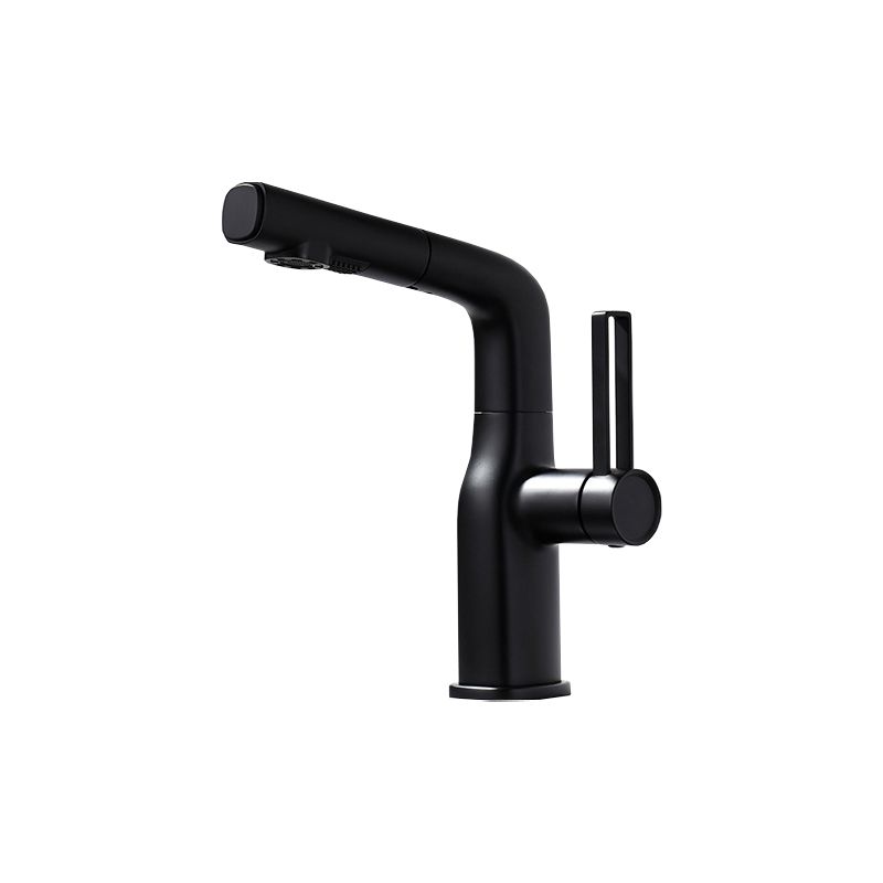 Adjustable 1 Handle Vessel Faucet Circular Lever Handles Faucet for Bathroom