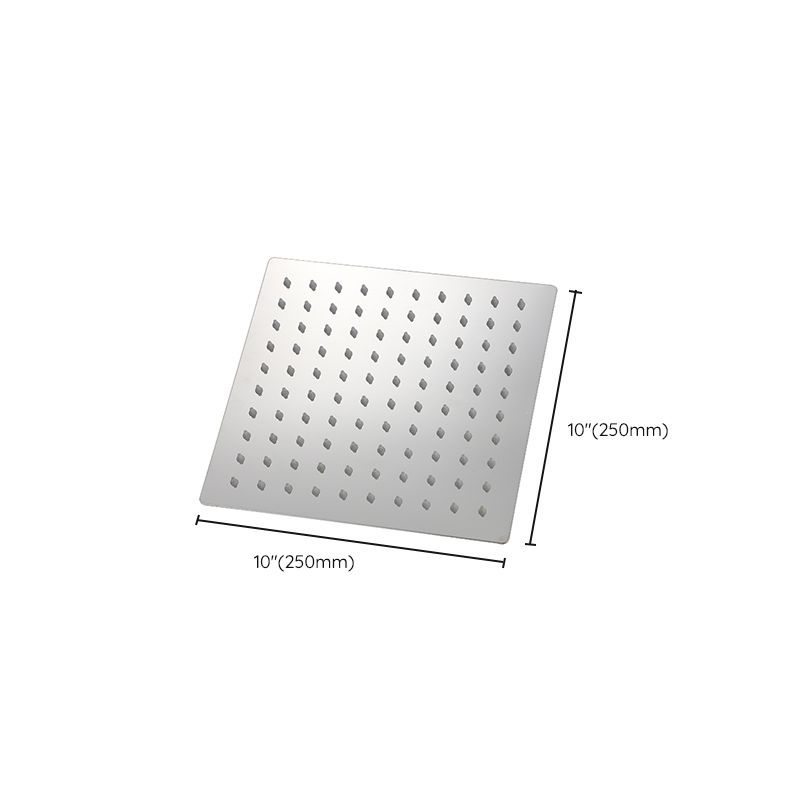 Fixed Large Shower Head Standard Spray Pattern Large Shower Head