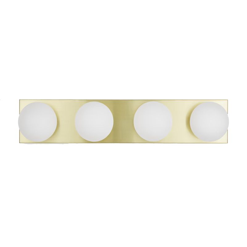 Modern Vanity Lighting Globe Glass Wall Light Fixture for Bathroom