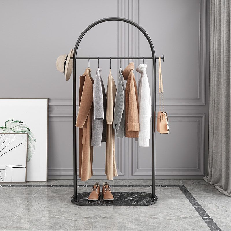 Gorgeous Clothes Hanger Double Coat Hook Bedroom Metal Coat Rack