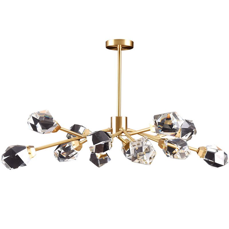 Spray Pendants Lighting Assemblées Pendants Crystal modernes