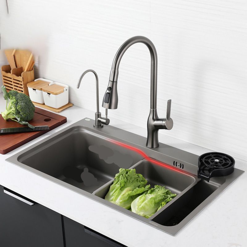 Stainless Steel Kitchen Sink Rectangle Shape Kitchen Sink with Single Bowl