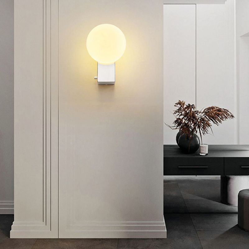 Creative Wall Light Fixture Glass Wall Light Sconce for Living Room