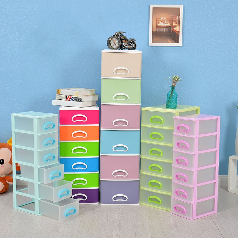 Modern Cabinet Plastic Drawers Filing Cabinet for Home Office