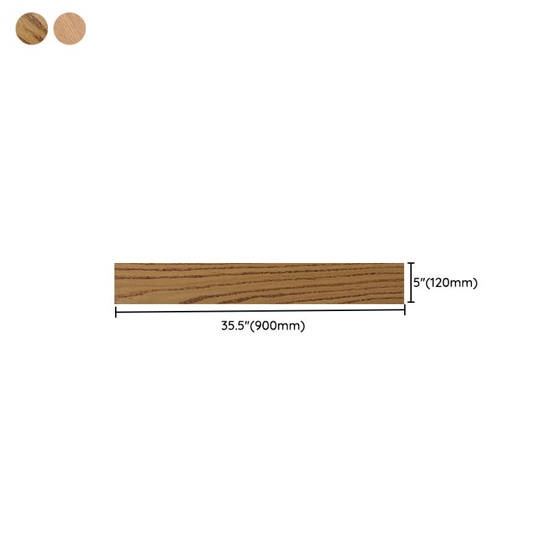 Modern 200-Pack Wooden Wall Planks Brown Wood Solid Wood Flooring