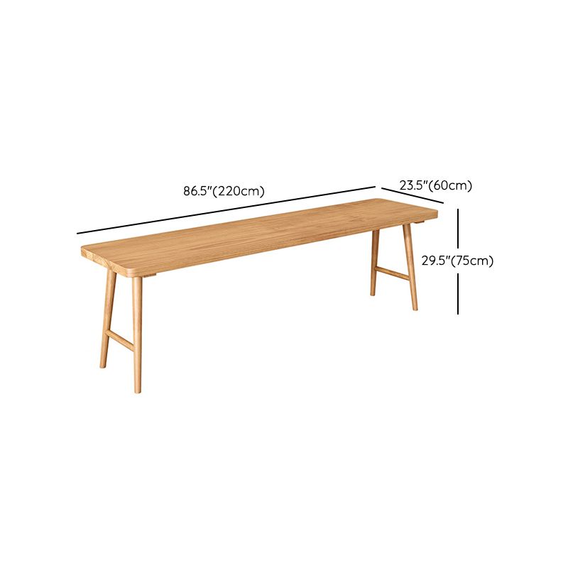 Contemporary Curved Office Desk Pine Writing Desk for Office