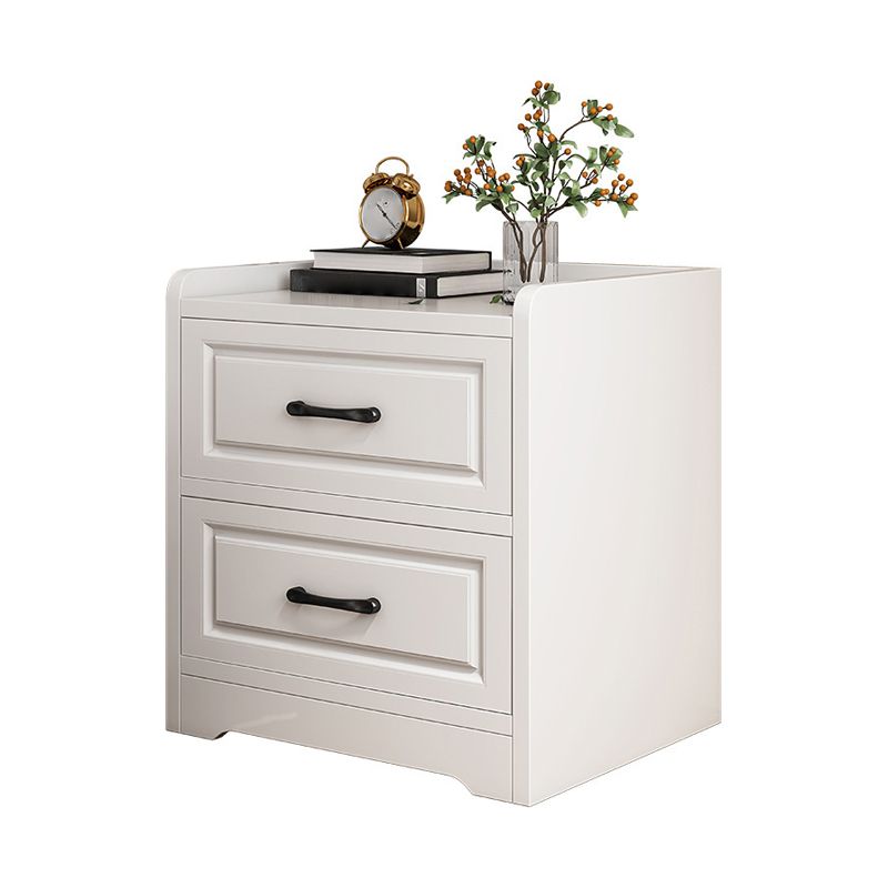 Wood Accent Table Nightstand with Drawer Nightstand with Legs