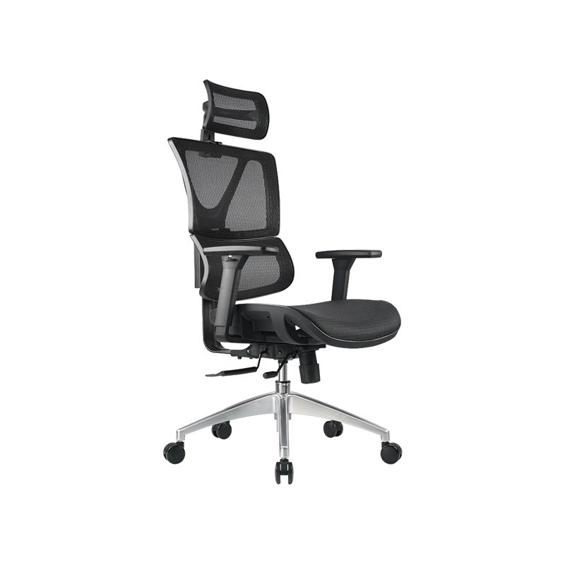 Removable Arms Office Chair Modern Adjustable Seat Height Desk Chair with Wheels