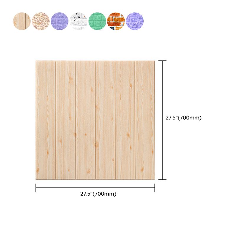 Modern Wall Paneling Foam Peel and Stick 3D Embossed Indoor Wall Panel