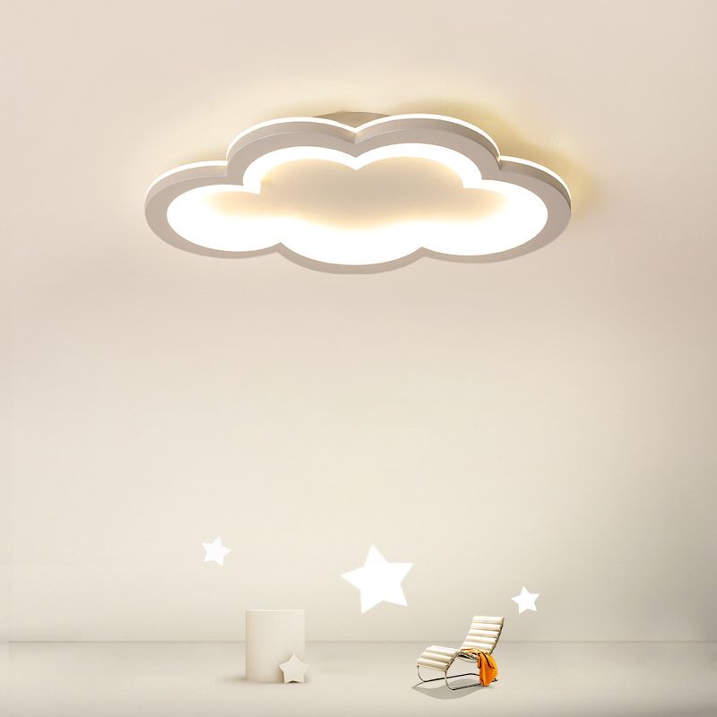 Lovely Cloud Pattern Ceiling Mount Light LED Overhead Light for Child Room