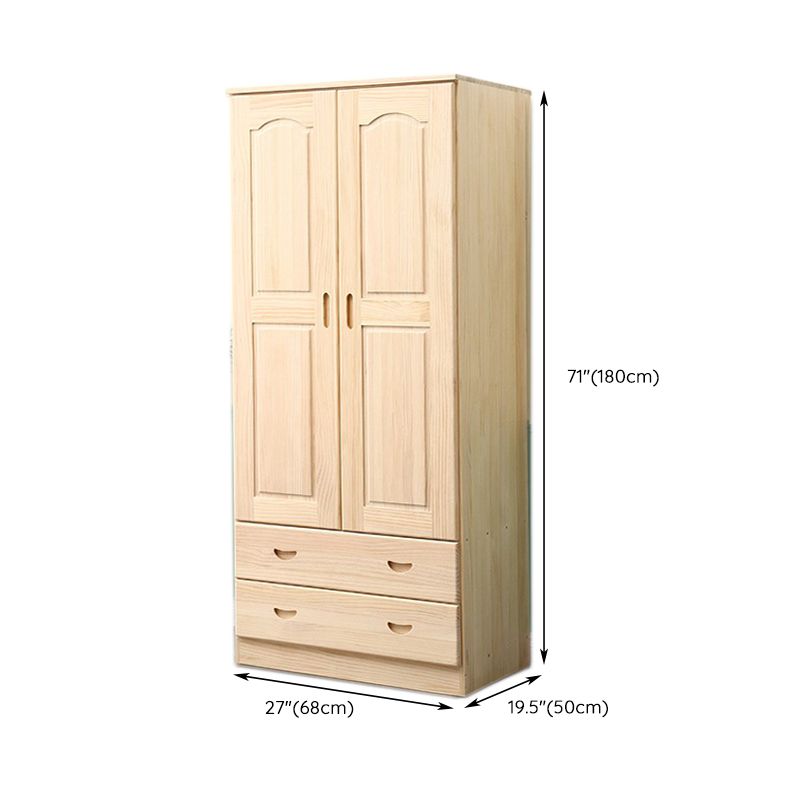 Modern Solid Color Kids Closet Wooden High Gloss Coat Locker