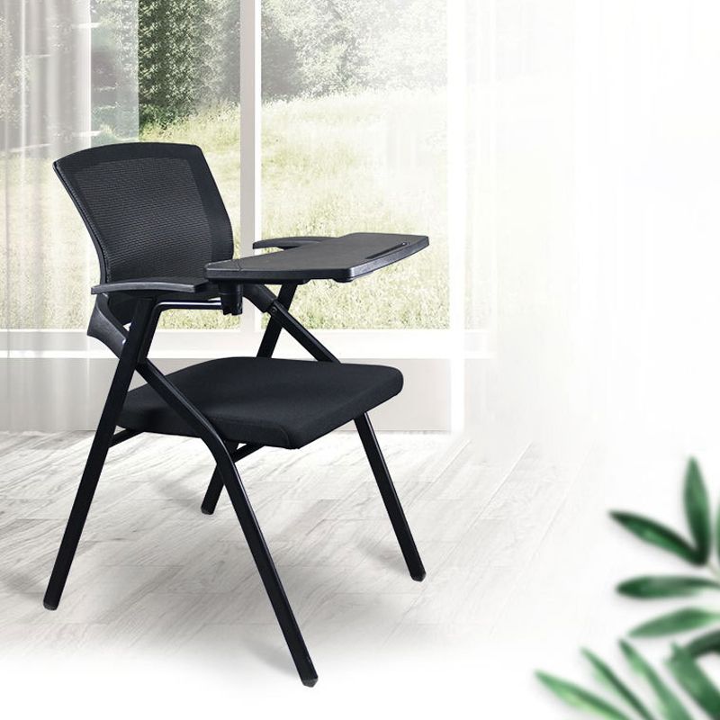 33.54 Inch H Contemporary Conference Chair Metal Office Chair with Arm