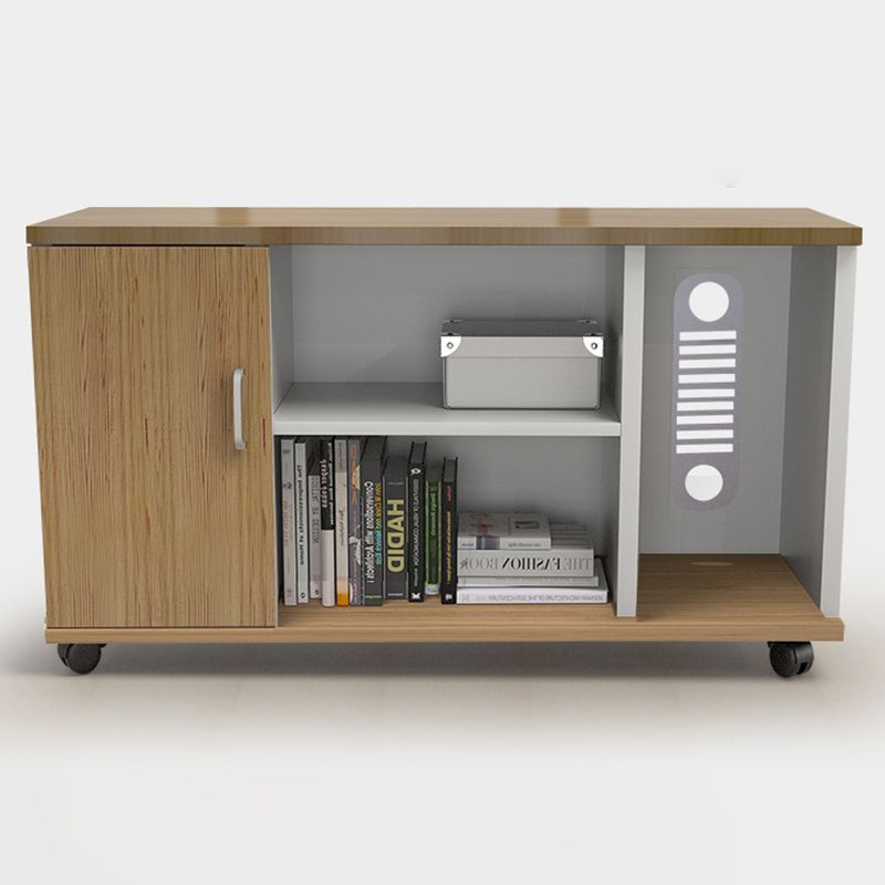 Contemporary Lateral Filing Cabinet Wood Filing Cabinet with Storage