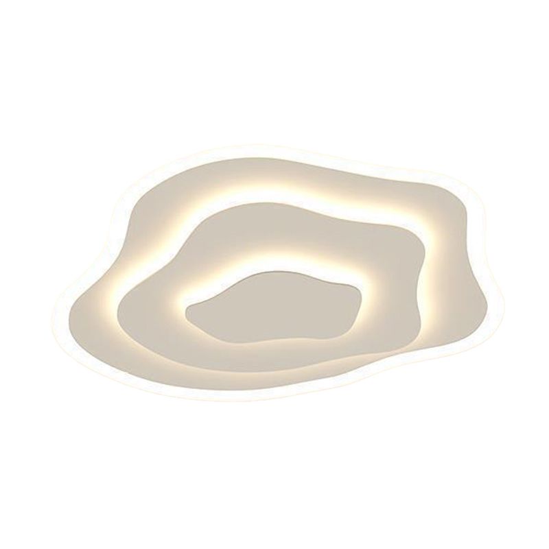 LED Flush Mount Lighting Contemporary Acrylic Ceiling Light for Home