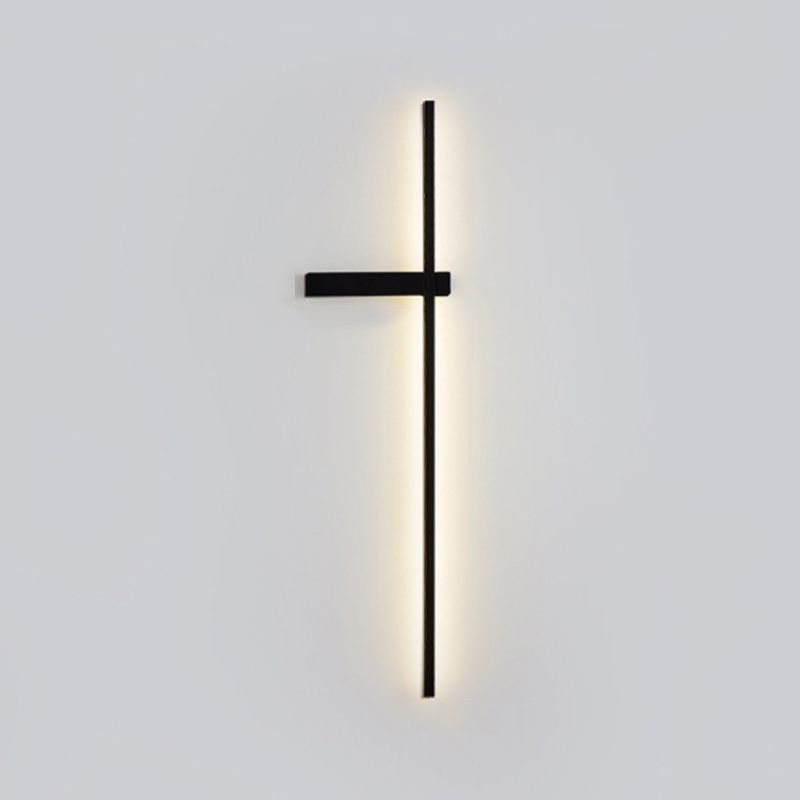 Modern Style Linear Wall Lighting Fixtures Metal Wall Sconce Lights