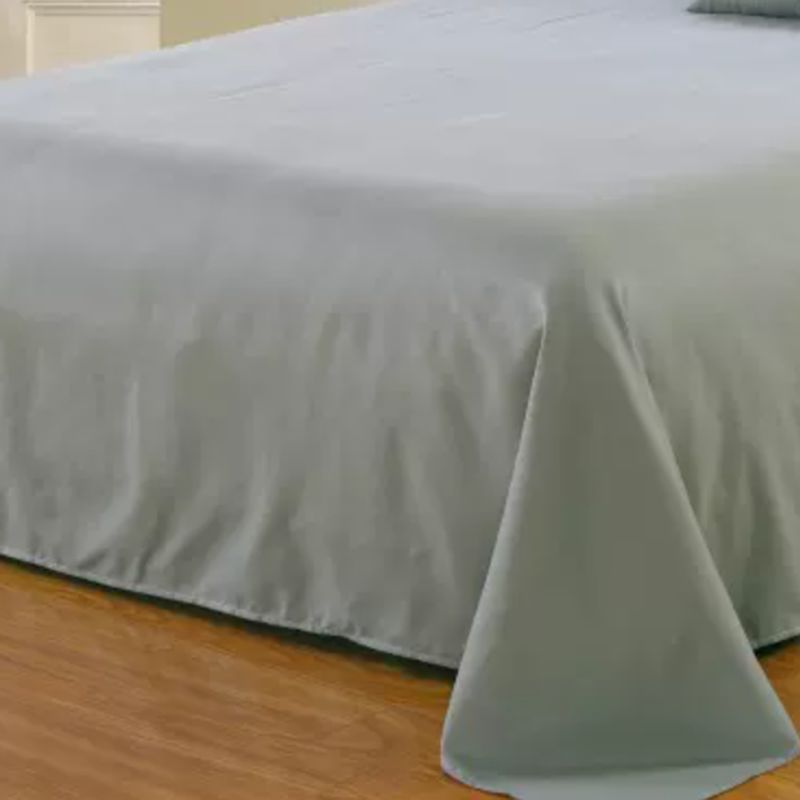 Polyester Bed Sheet 3-Piece Solid Color Fade Resistant Sheet Sets