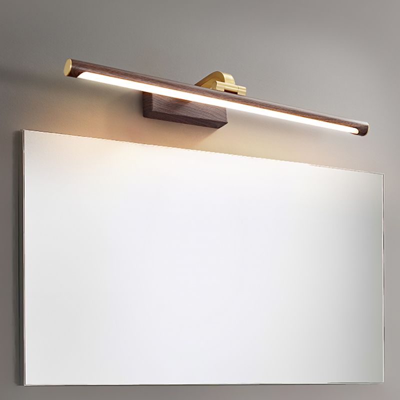 Estilo americano Vanidad de latón Light Strip 1 luz de espejo LED de luz para el baño