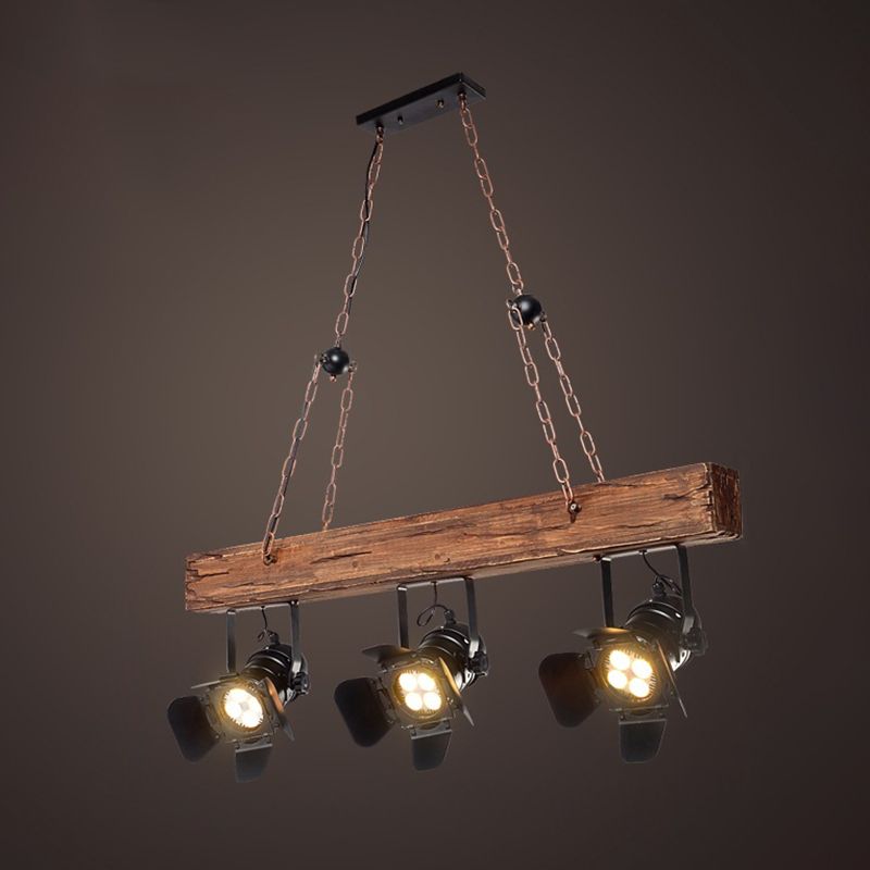 Aménagement de plafond industriel Vintage Multi Light Pendant Bar Reataurant Light