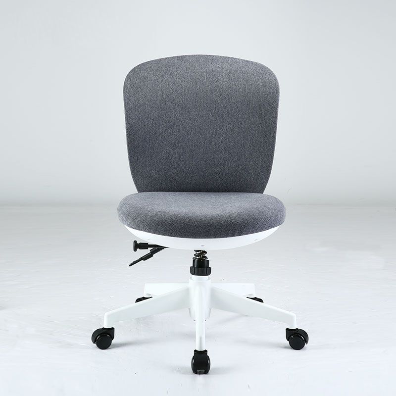 Ergonomic Mid Back Desk Chair Adjustable Swivel Office Chair with Wheels