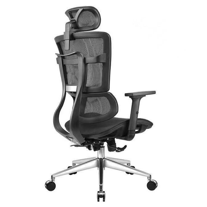 High Back Office Chair Contemporary Adjustable Seat Height Desk Chair