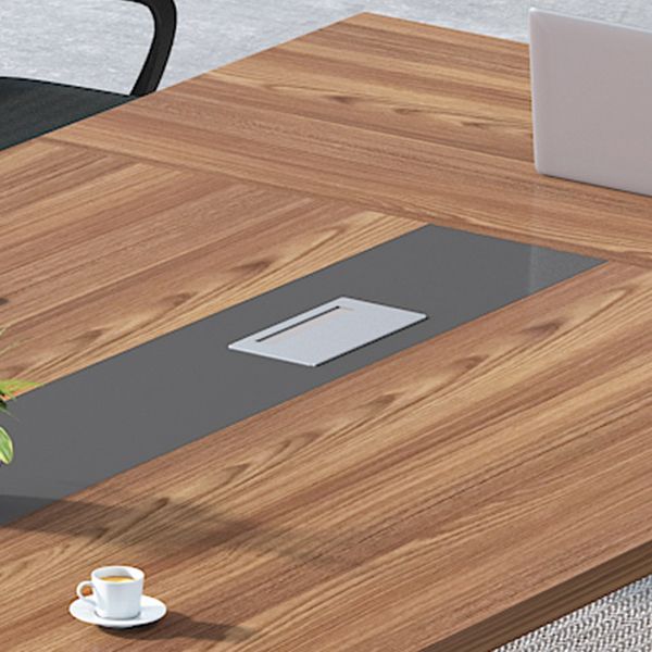 Contemporary Style Engineered Wood Desk Rectangle Desk for Office