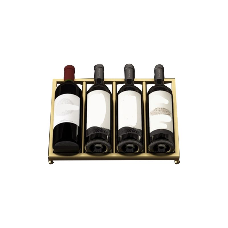 Modern Tabletop or Countertop Free-Stand Wine Rack Kit Metal Wine Racks