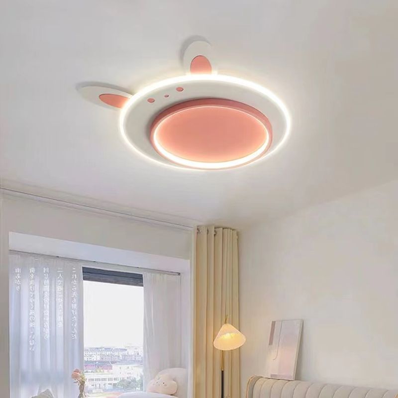 LED Ceiling Mount Light Children Ceiling Light with Acrylic Shade for Kid's Room