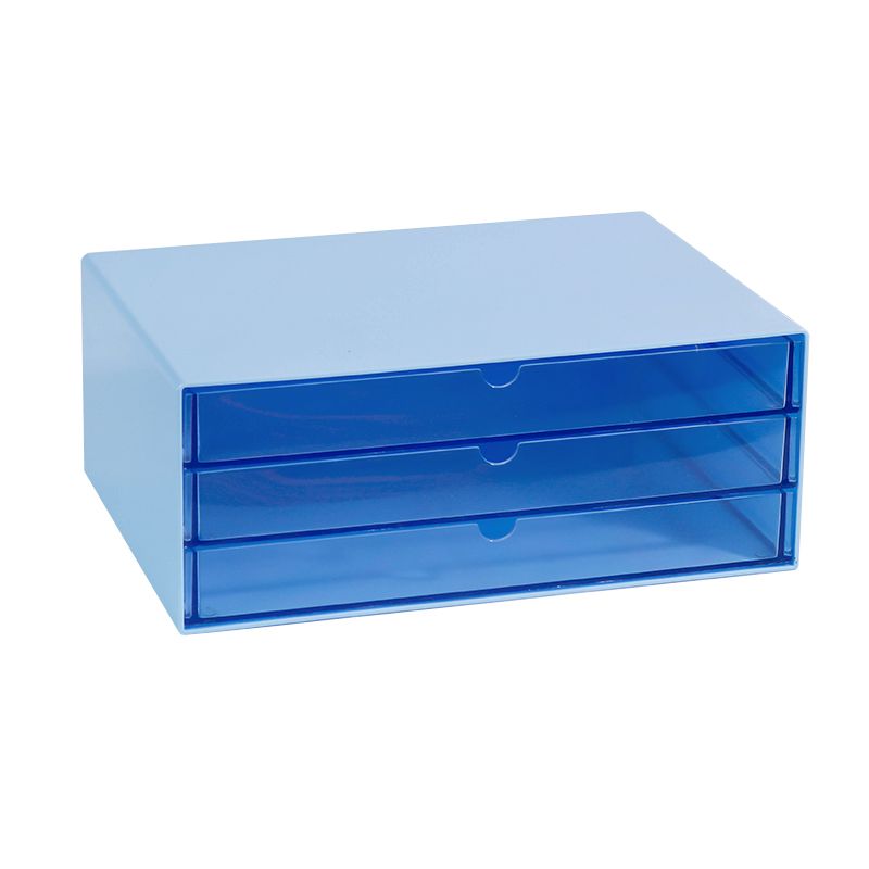 Modern Cabinet Acrylic with 3 Drawers File Cabinet for Home or Office