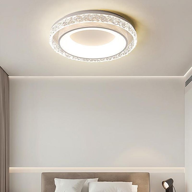 Modern Flush Mount Lighting LED White Ceiling Light for Restaurant