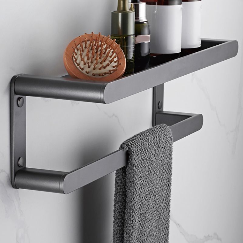 Modern Stainless Steel Towel Ring Bathroom Set Bath Shelf Bath Hardware Set