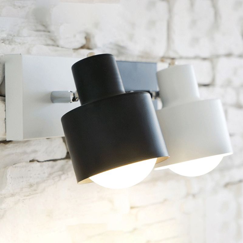 Industrial Vanity Light Simplicity 2 Light Wall Light Sconce for Washroom