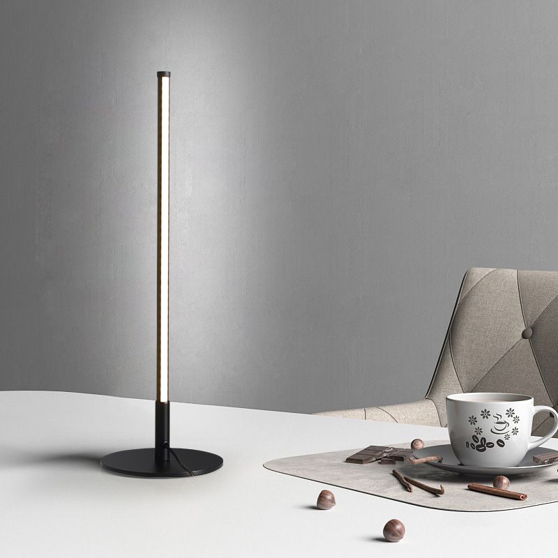 Modern Simple Decorative Household Linear Table Lamp Fixture for Living Room