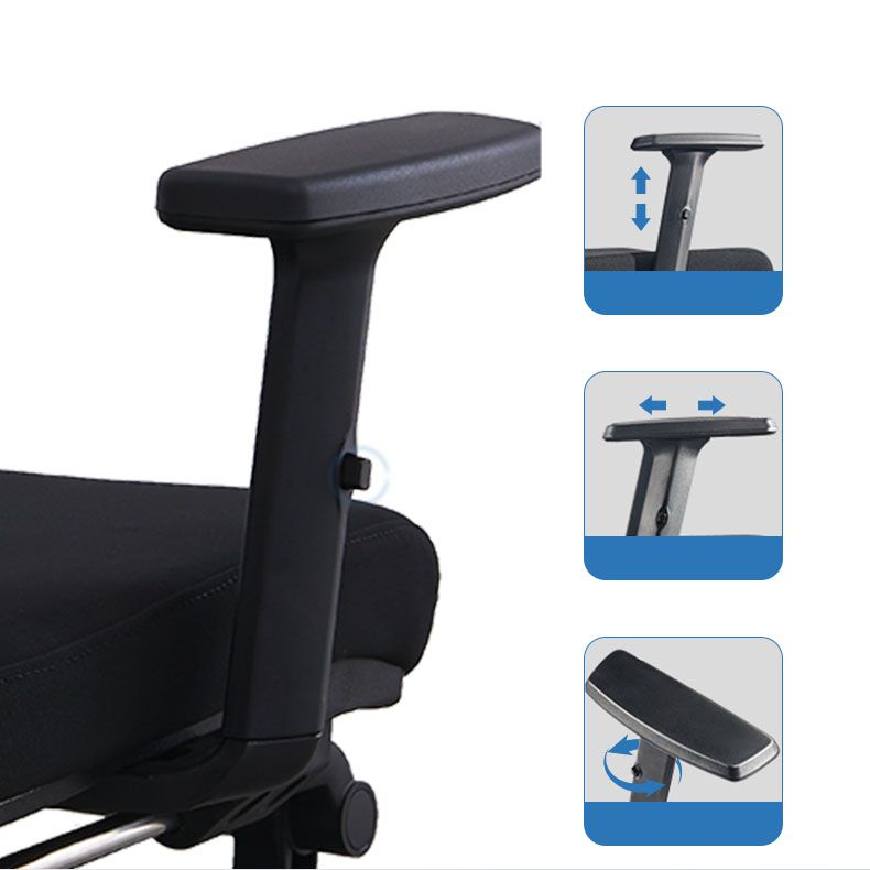 Middle/High Back Desk Chair Sponge Cushion Adjustable Office Chair