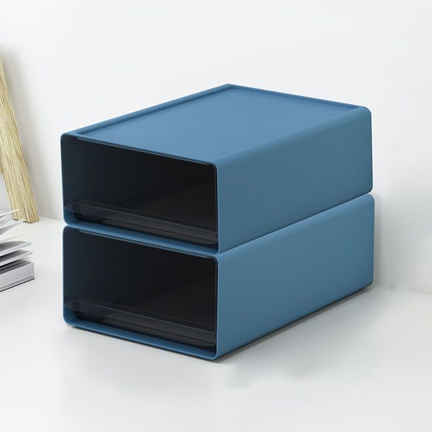 Modern Solid Color File Cabinet Plastic Filing Cabinet for Home Office