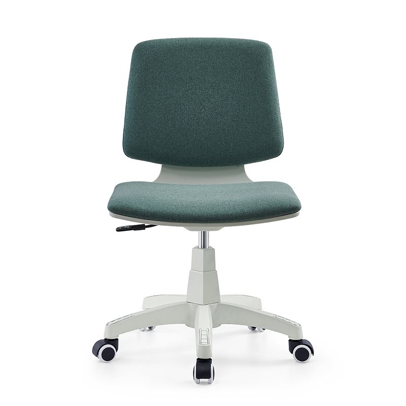 Modern Desk Chair Fabric Low Back Conference Chair with Wheels