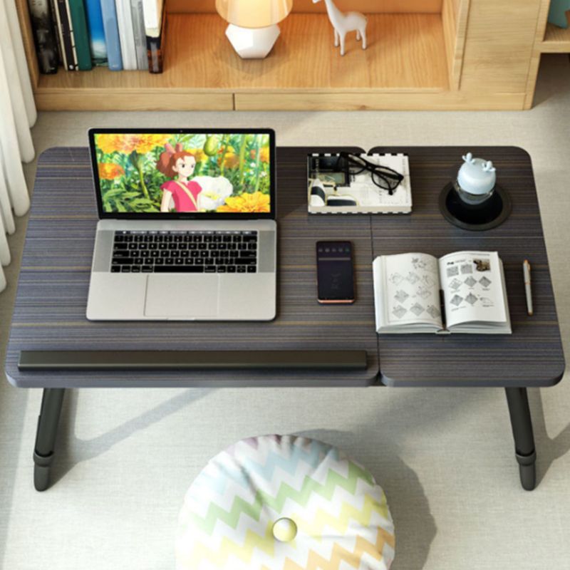 Contemporary Artificial Wood Writing Desk Folding Office Desk for Office