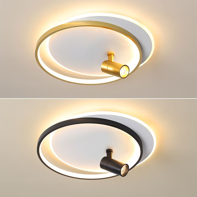 Contemporary Track Light Fixture Flush Mount Ceiling Light for Clothing Store