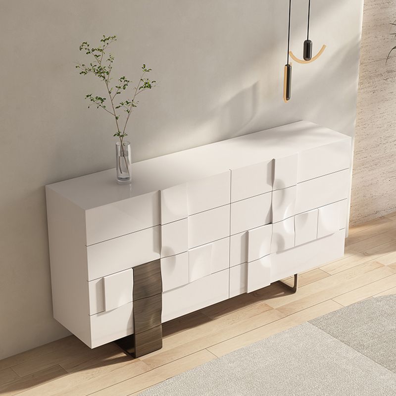 Modern Style Storage Solid Wood Sideboard Cabinet with Drawers