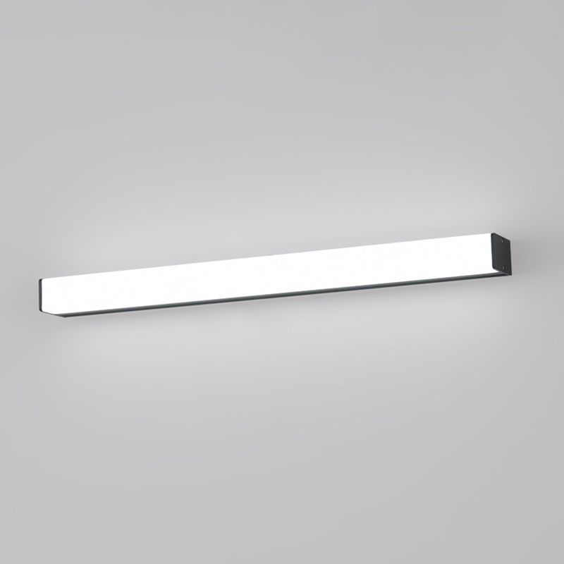 Modern Minimalist Style Linear Wall Mounted Vanity Lights Plastic Vanity Sconce for Bathroom