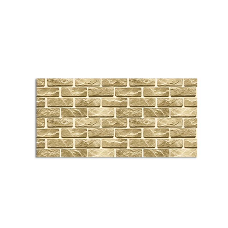 Industrial Wall Ceiling 3D Artificial Brick Living Room Peel and Stick Paneling (5-Pack)