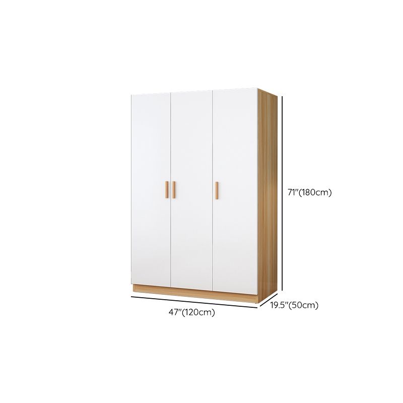 Contemporary Style Wardrobe Armoire Wood Wardrobe Closet With Doors