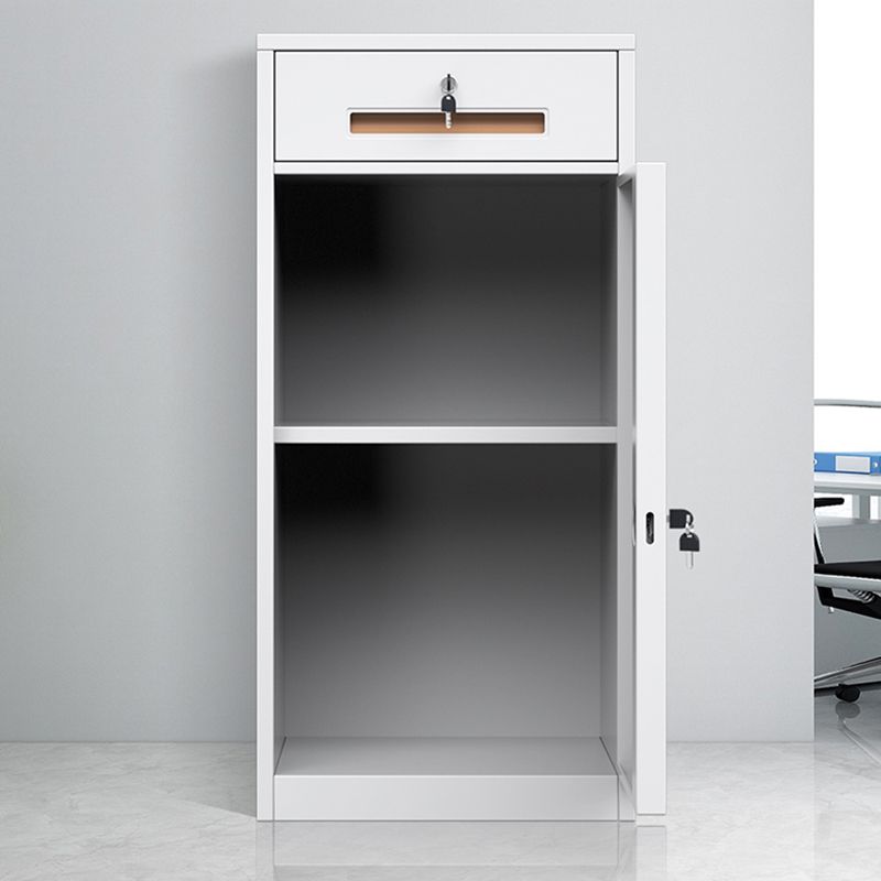 Vertical Filing Cabinet Contemporary Steel Fire-Resistant File Cabinet