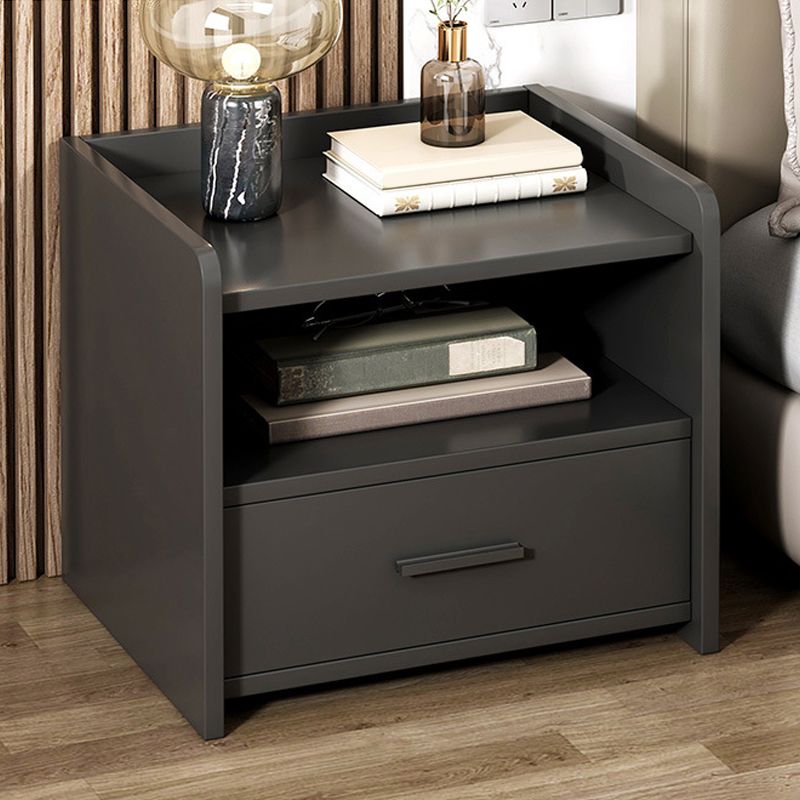 Modern Manufactured Wood Bedside Cabinet Drawers Included Night Table for Bedroom