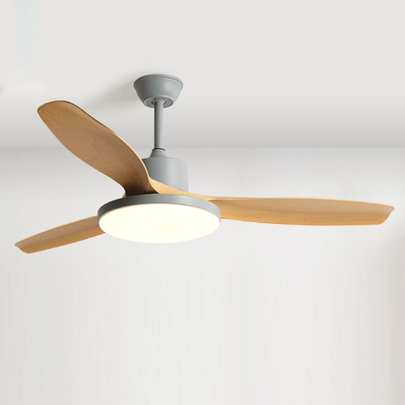 Contemporary Ceiling Fan Light Fixture Simplicity LED Ceiling Lamp for Bedroom